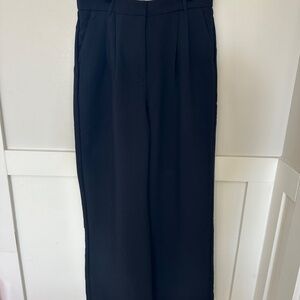 A&F Sloane Tailored Wide Leg Pant